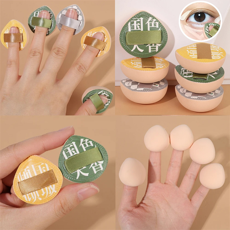 Beauty Makeup Blender - ふくらんでいるミニスポンジセット,ウェットとドライ,デュアルユースクッション,コンシーラー,ファンデーション,ディテール,ビューティーツール,9個