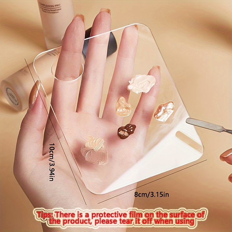 Beauty Makeup Supply - アクリルヘラキット,ステンレス鋼,ミックス,ジェル,ファンデーション,クリーム,アイシャドウ,スティック,ネイルアート,化粧品,マニキュアツール