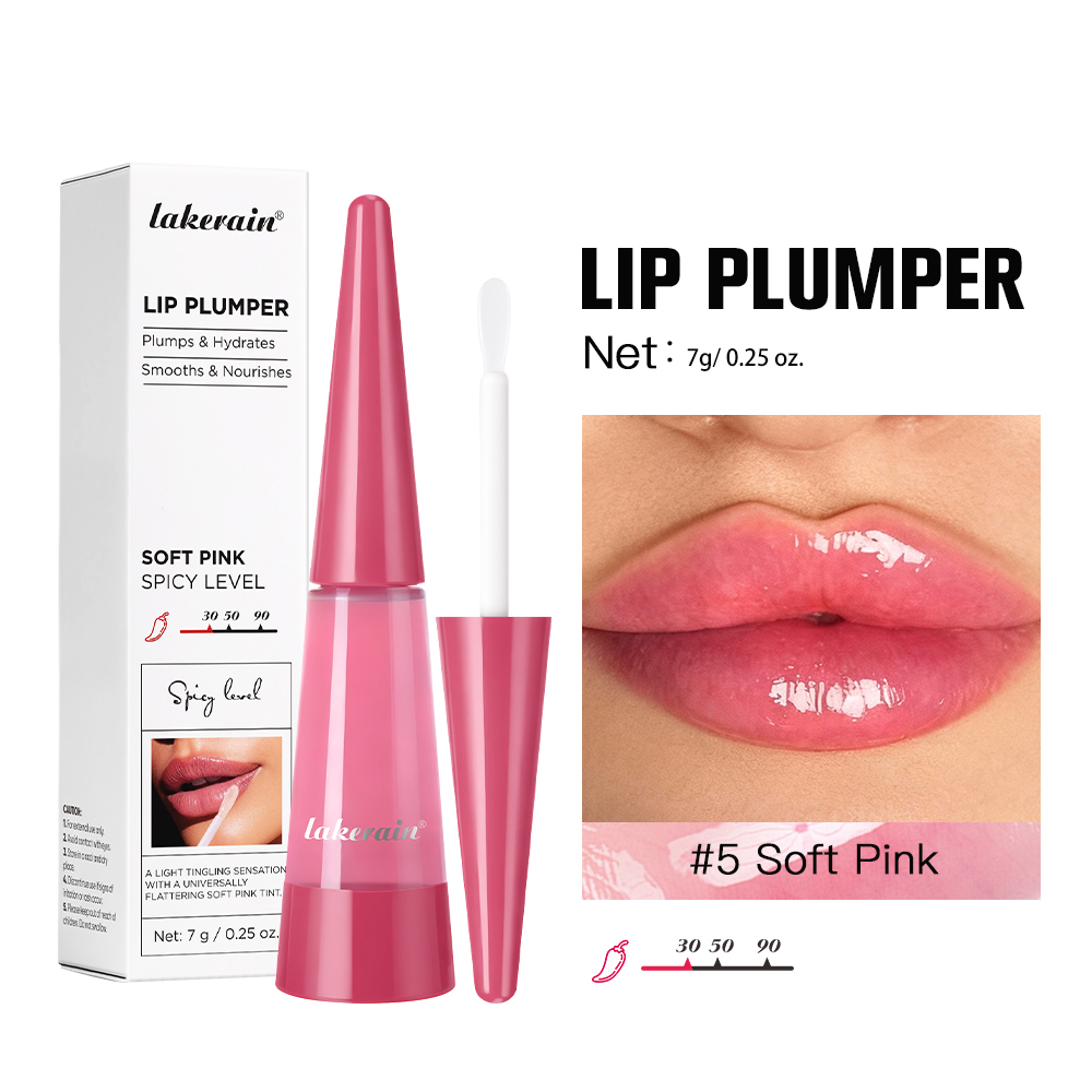 Lip Gloss Plumping - リッププランパー 韓国コスメ 保湿 透明グロス 無香料 ぷるぷるケア