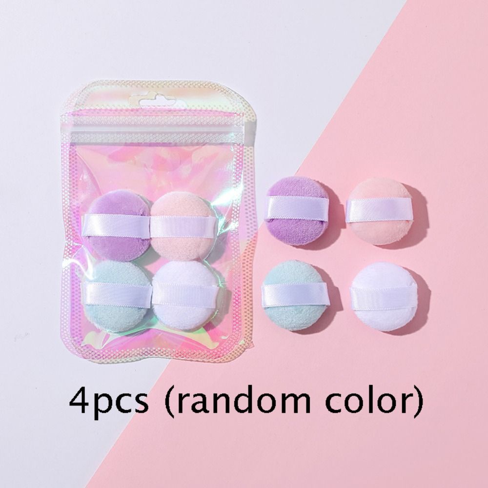 Beauty Makeup Blender - ミニサイズフィンガーパフ化粧品クッションプロフェッショナルクリスタルベルベットカラーランダムコンシーラーファンデーションメイクアップ美容ツール