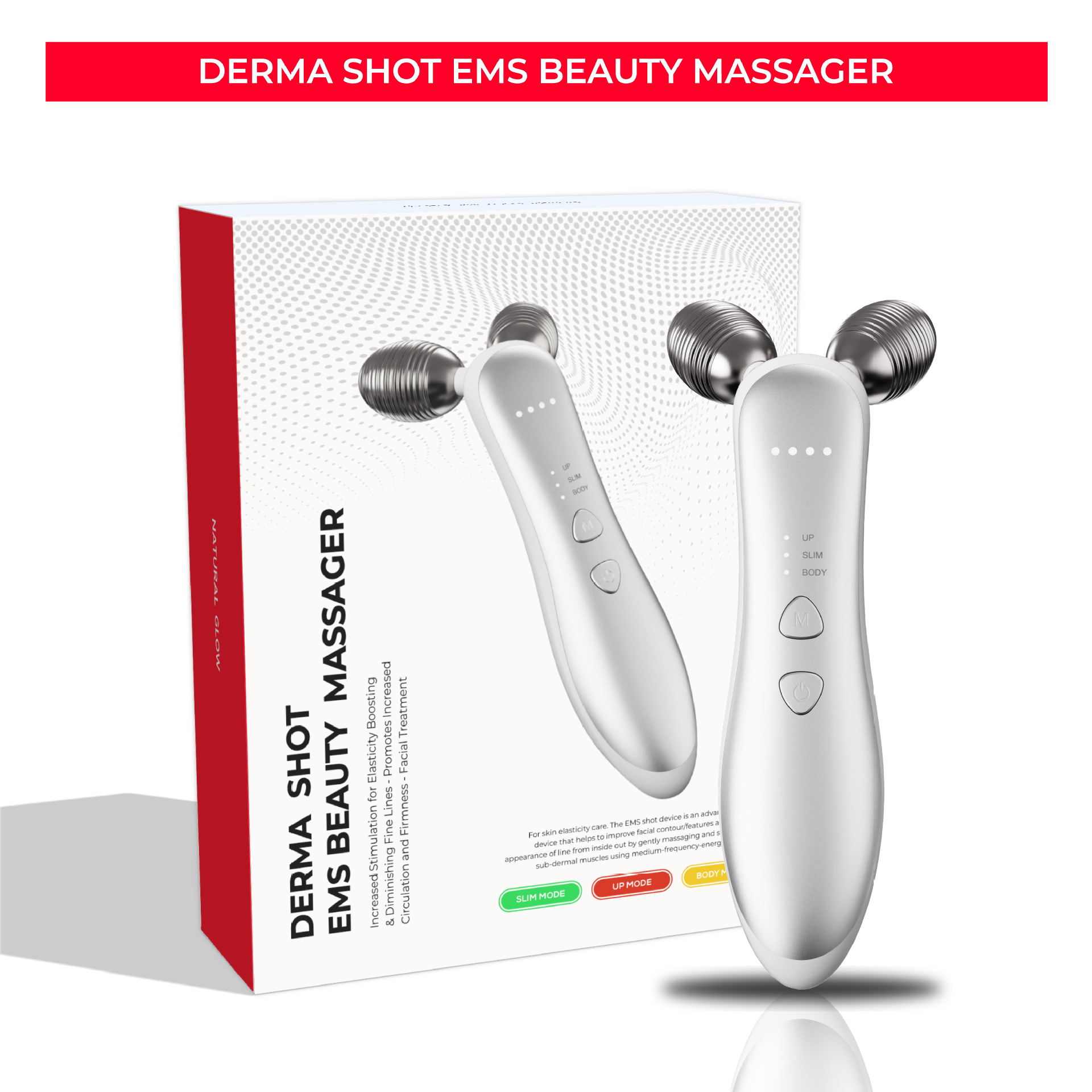 新しいマイクロカレントローラーフェイスセービングマッサージャ - Beauty & Makeup Katia Di Paola Palermo のレビューと価格
