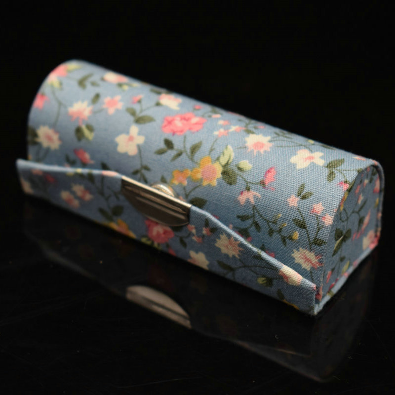 レトロ刺繍フラワーデザイン口紅ケースミニミラーリップグロスボ - Beauty Makeup Box Set のレビューと価格