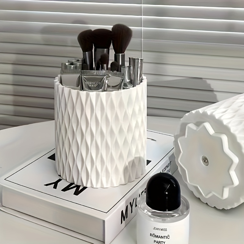 デスクトップ 360 回転化粧品収納ボックスメイクアップケー - Beauty Makeup Box Set のレビューと価格