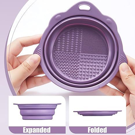 シリコン洗浄ボウルクリーニングツール、メイクブラシ、パウダー - Beauty Makeup Egg のレビューと価格