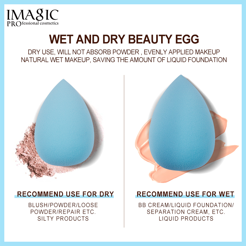 IMAGIC メイクアップスポンジプロフェッショナル化粧パフ - Beauty Makeup Images のレビューと価格