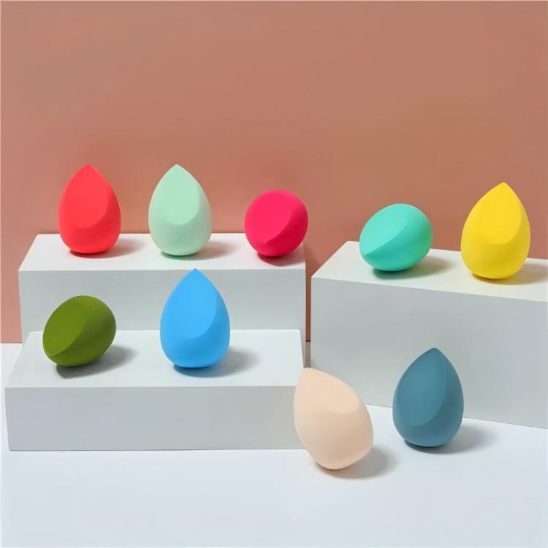 新しいスポンジ素材のビューティーエッグパウダー、変形しないビ - Beauty Makeup Egg のレビューと価格
