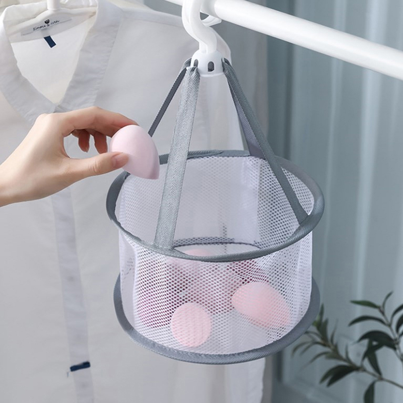 【乾燥ラックハンギングバスケットビューティーエッグ乾燥ネット - Beauty Makeup Egg のレビューと価格