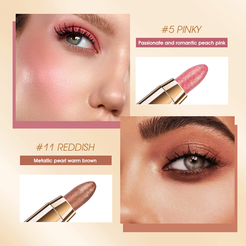 IMAGIC 12 色のアイシャドウペンシルグリッターマット - Beauty Makeup Images のレビューと価格