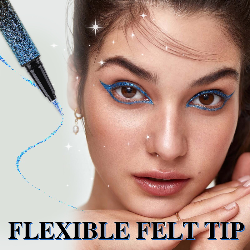 画像-キラキラアイライナーのセット,長持ち,耐久性,アイメイ - Beauty Makeup Images のレビューと価格