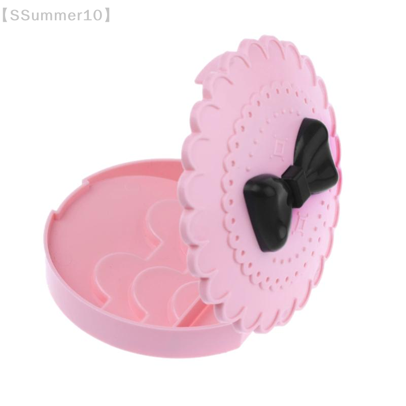 【SSummer10】ピンクの蝶結び型つけまつげ収納ボックス - Beauty Makeup Box Set のレビューと価格