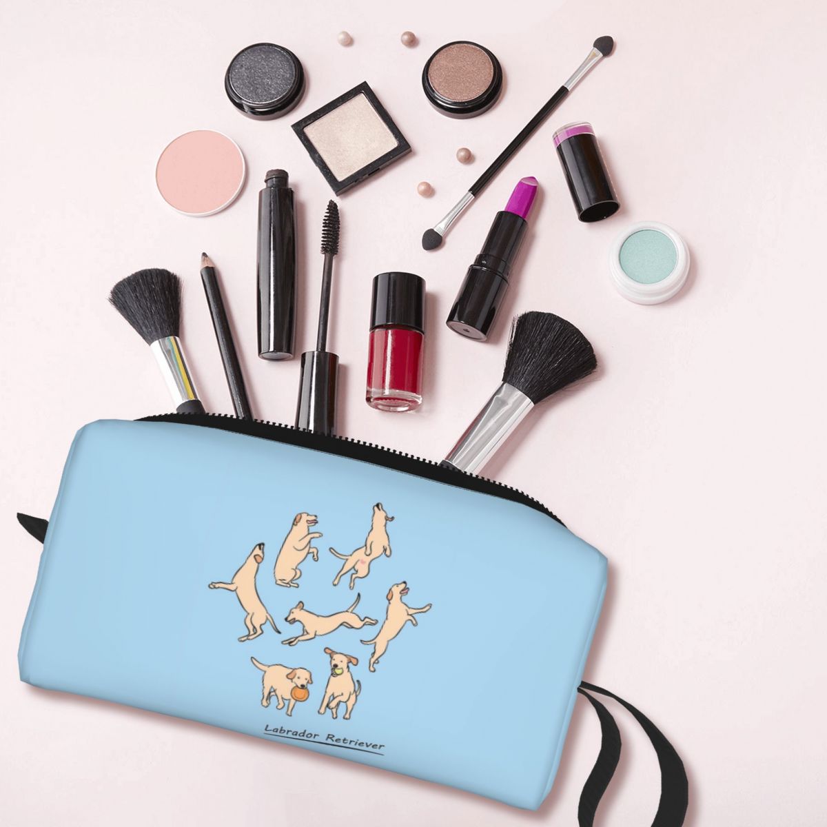 ライトイエローラブラドールレトリバーメイクアップバッグ化粧品 - Beauty Lab Makeup のレビューと価格