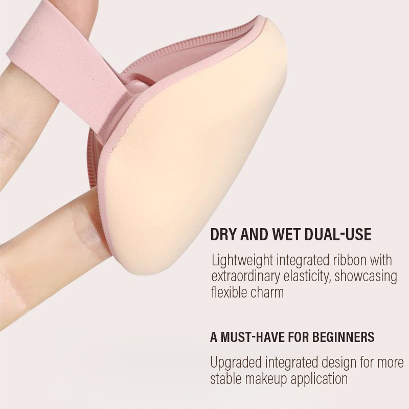 超厚手の綿製メイクパフ ソフト水滴型コスメティックパフ エア - Beauty Makeup Blender のレビューと価格