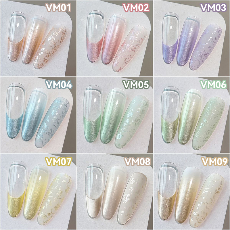 UR SUGAR 3個入り パールパットペイントジェルネイル - Nail Art Stamping Kit のレビューと価格