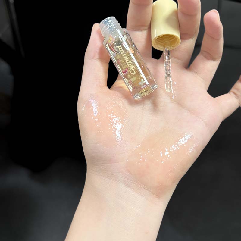 保湿ウォーターライトリップグロス シマー透明ジェリーミラーリ - Lip Gloss Plumping のレビューと価格