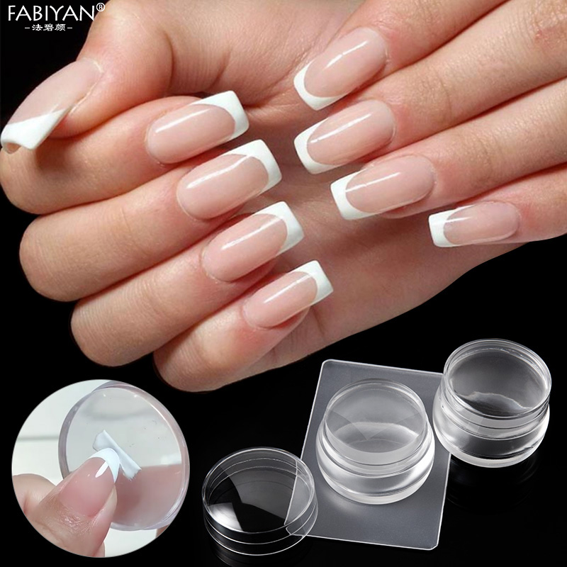 ネイルアート用スタンプ,キャップ付きスクレーパー,シリコンゼ - Nail Art Stamping Kit のレビューと価格
