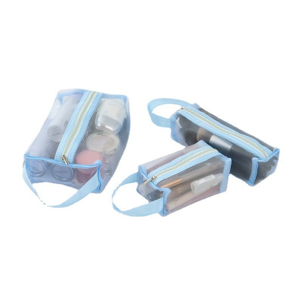 3 個旅行用収納 3 ピース化粧品収納バッグポータブルトラベ - Beauty Makeup Tool Collection のレビューと価格