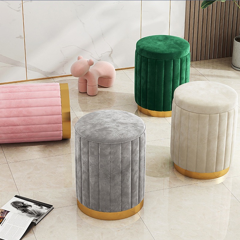 美容マニキュアスツール、無垢材の低いスツールチェア、軽量高級 - Beauty Makeup Chair のレビューと価格