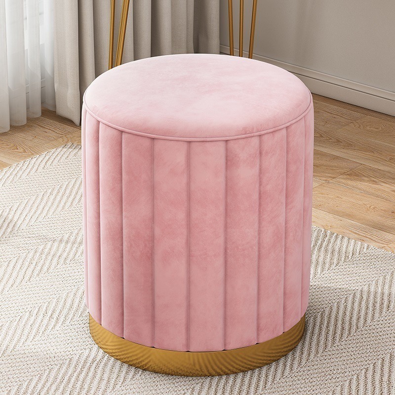 美容マニキュアスツール、無垢材の低いスツールチェア、軽量高級 - Beauty Makeup Chair のレビューと価格
