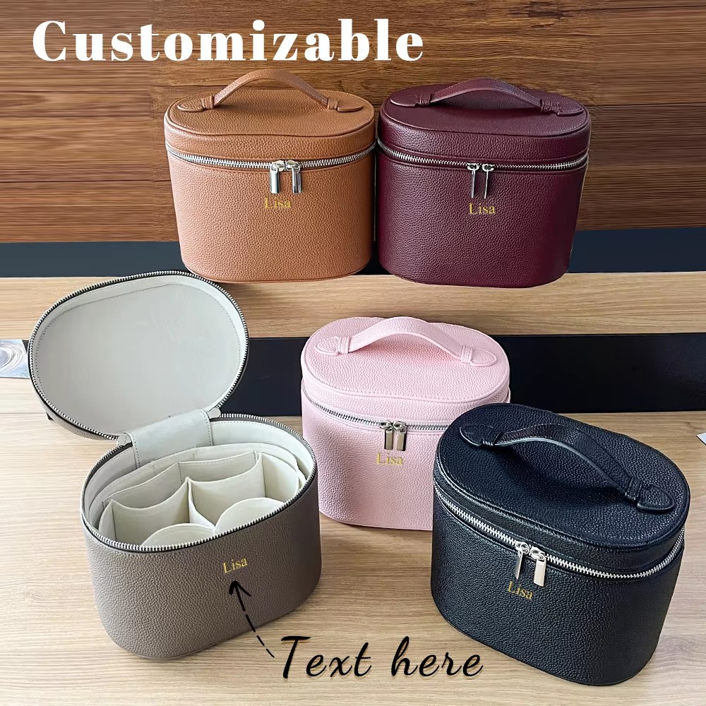 大容量 PU レザー化粧バッグポータブル化粧ボックス女性女の - Beauty Makeup Bag のレビューと価格